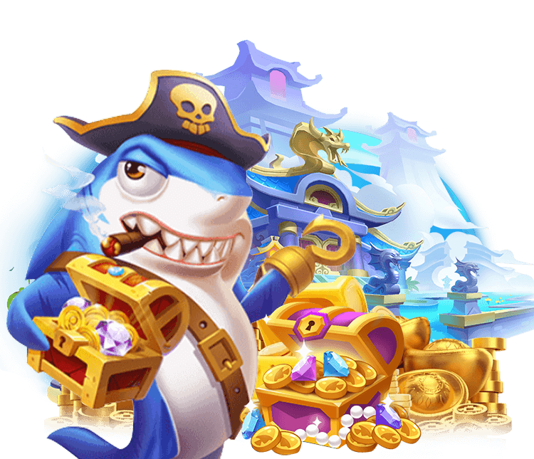 Hình ảnh game Nổ Hũ Thần Tài với biểu tượng vàng, tiền và các vị thần mang lại may mắn.